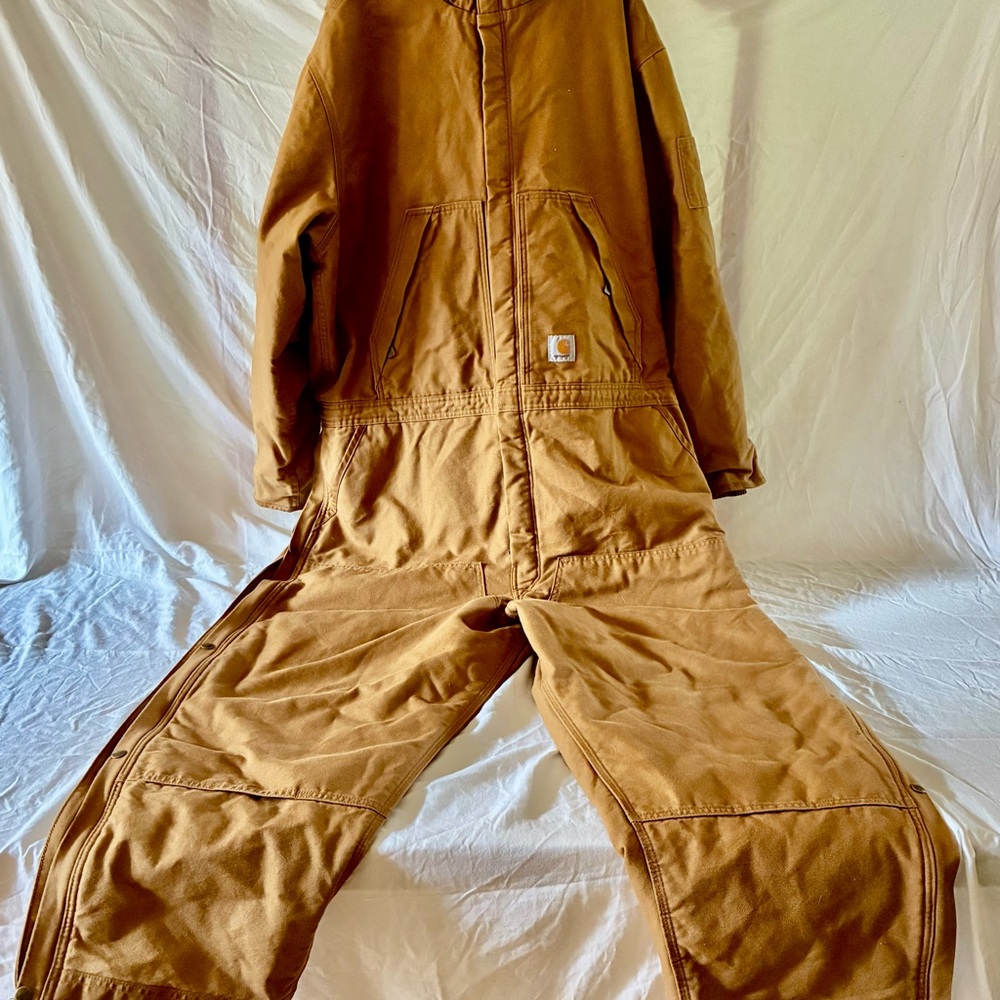 Carhartt Brown Duck Work Coverall